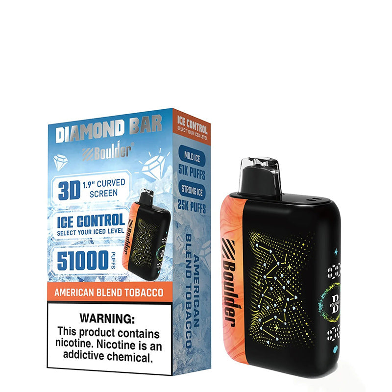Boulder Diamond Bar 51K Tobacco Disposable