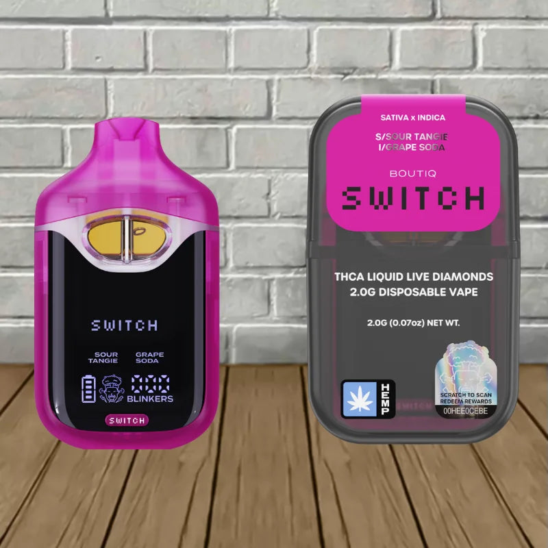 Boutiq Switch V4 THC-A Disposable Vape 2G