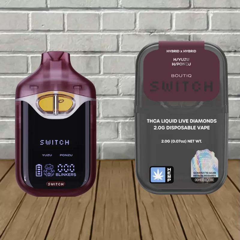 Boutiq Switch V4 THC-A Disposable Vape 2G