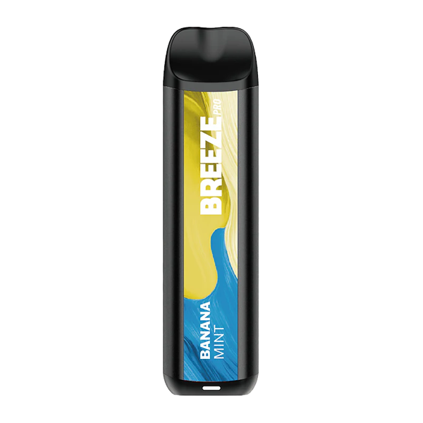 Banana Mint Breeze Pro 2000 Puff Count DISPOSABLE VAPE