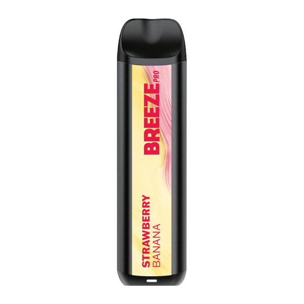 Strawberry Banana Breeze Pro 2000 Puff Count DISPOSABLE VAPE