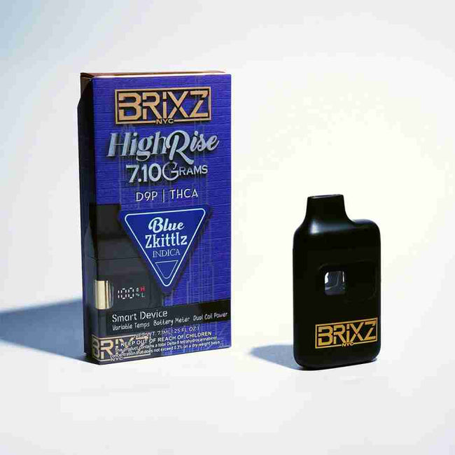 Brixz High Rise D9P + THCA Disposables 7.1g Best Sales Price - Vape Pens