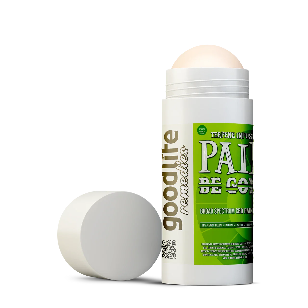 GOOD LIFE : Pain Be Gone Broad Spectrum CBD Roll-On