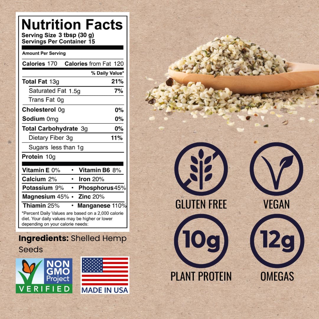 Evo Hemp - Hemp Hearts