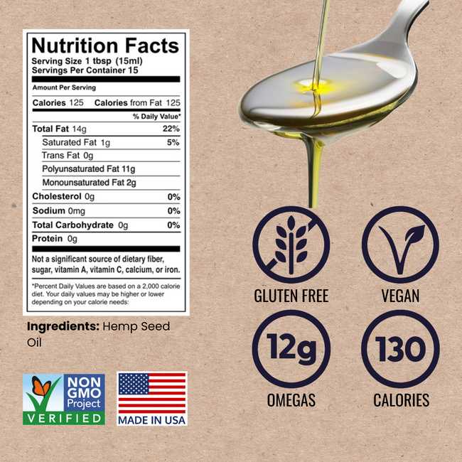 Evo Hemp - Hemp Seed Oil