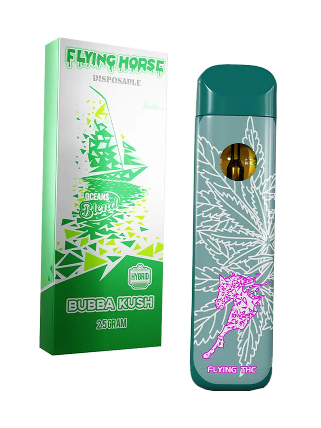 Bubba Kush Flying Horse Oceans Blend 2.5g Disposable
