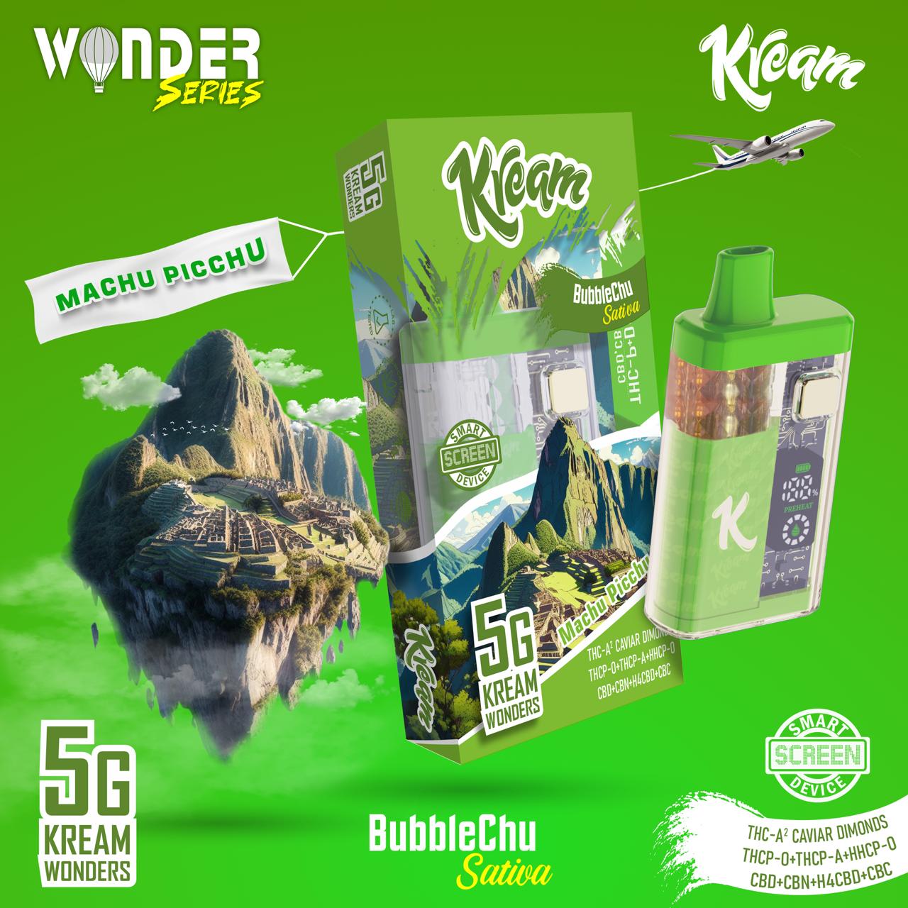 Kream Wonders THC-A Live Rosin Disposable (5000mg)