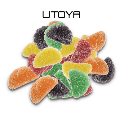 Utoya | Jumbo Fruit Slice THC Gummies 500mg - 3600mg Best Sales Price - Gummies