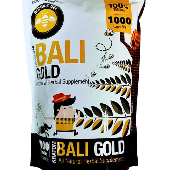 Bumble Bee Bali Gold Kratom Capsules 1000pcs