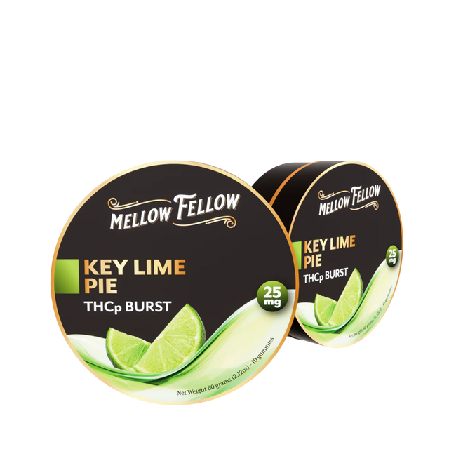 Mellow Fellow THCp Bursts Edibles - Key Lime Pie - 25mg