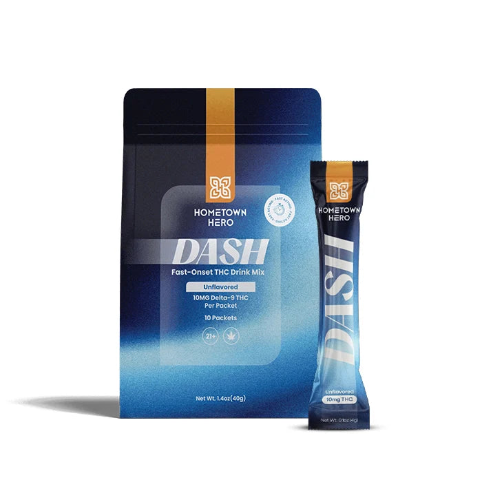 Hometown Hero DASH Fast-Onset THC Drink Mix