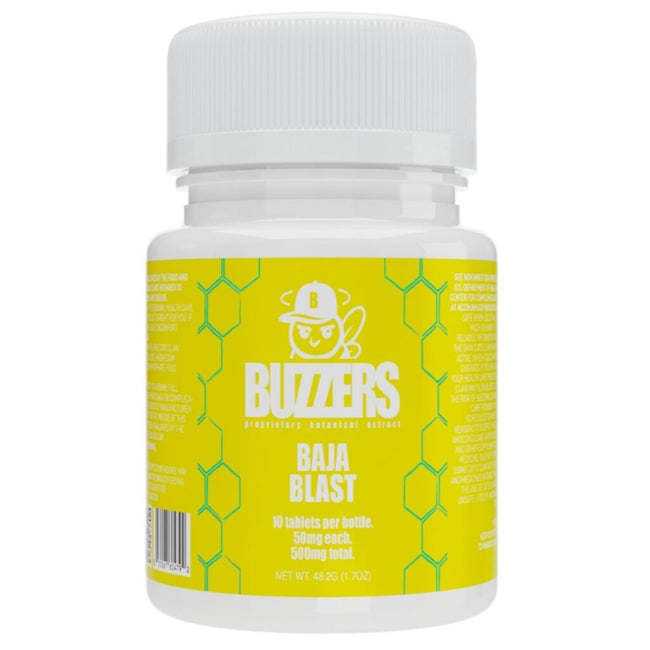 Buzzers Bottles Proprietary Botanical Extracts 500mg 10ct