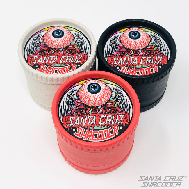 Santa Cruz Shredder Hemp 3 Piece "Flying Eyeball" Grinders