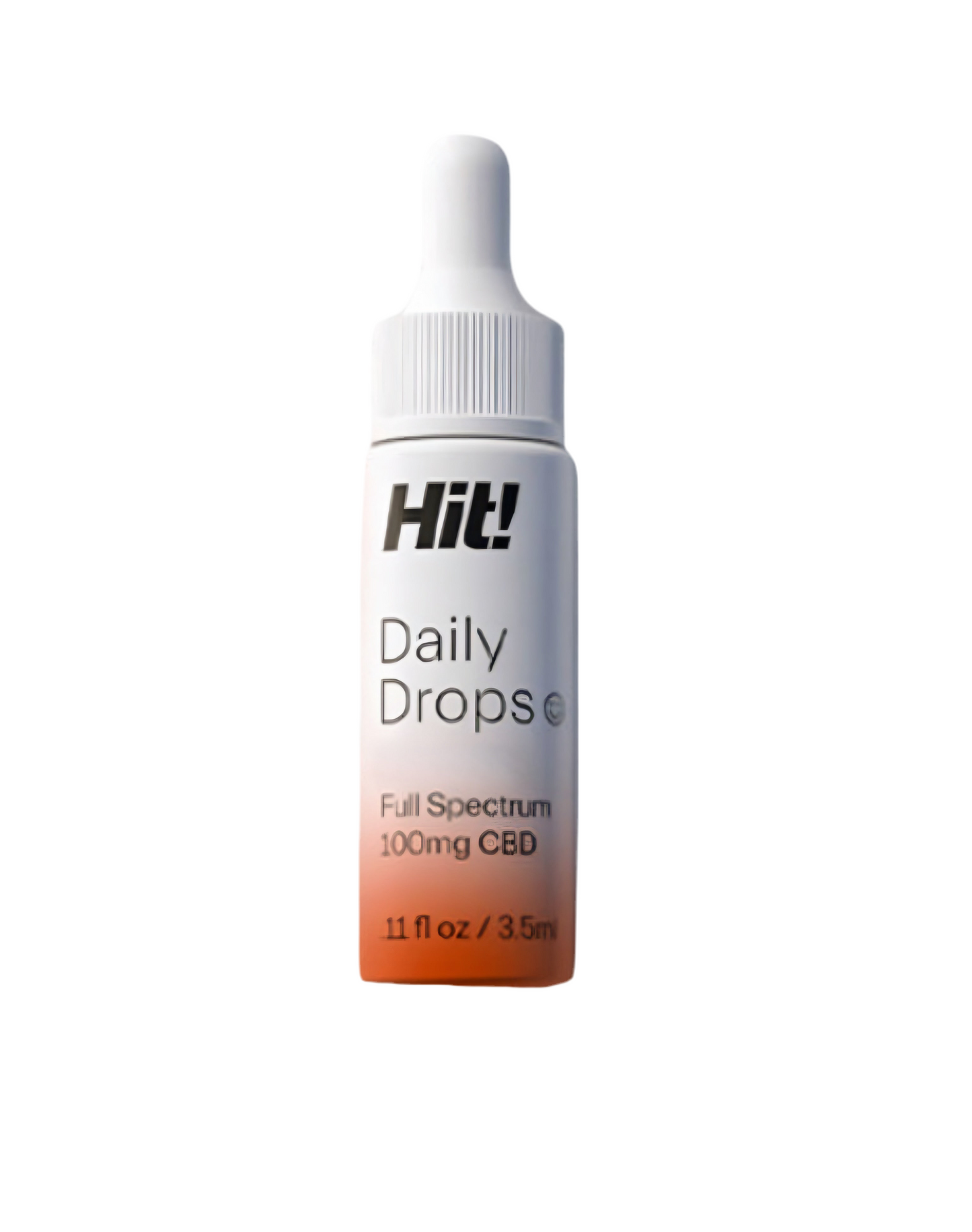Hit! Drops Mini 100mg CBD Oil - from Certified Organic Hemp - Cinnamon Flavor Best Sales Price - CBD