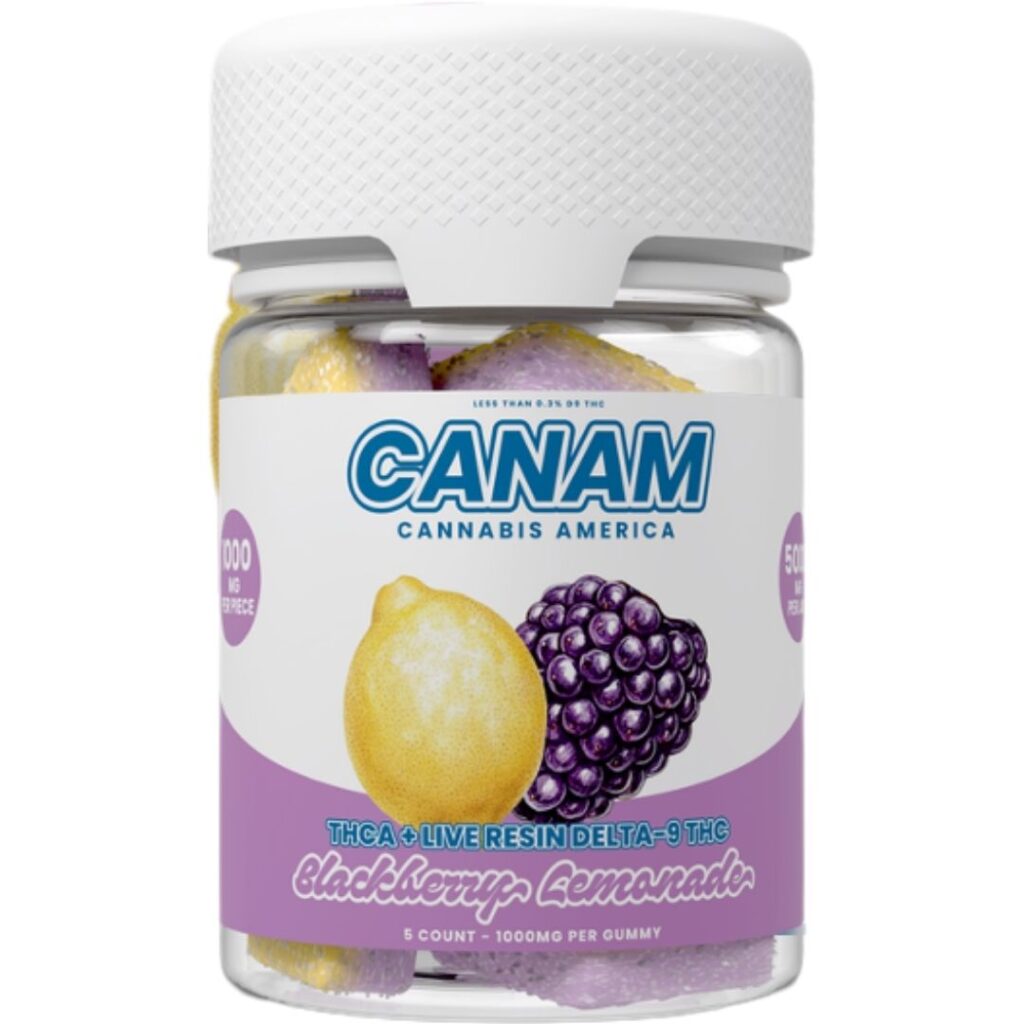 CANAM Delta-9 THCa Gummies 5000mg 5pc
