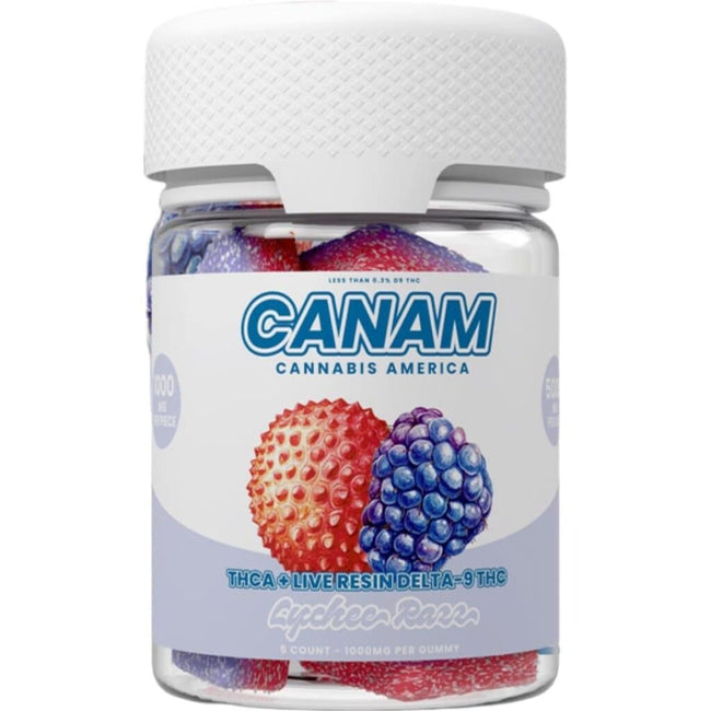 CANAM Delta-9 THCa Gummies 5000mg 5pc