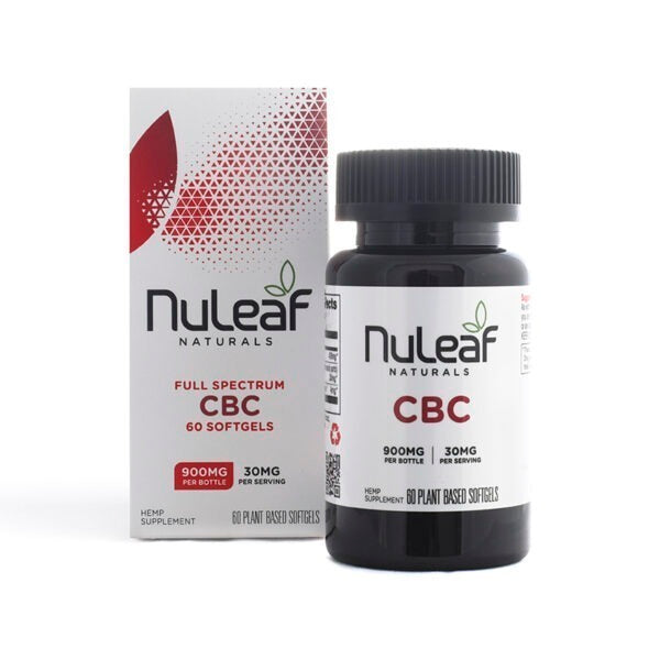 Nuleaf Naturals CBD Softgels - CBC CAPS 300MG-1800MG