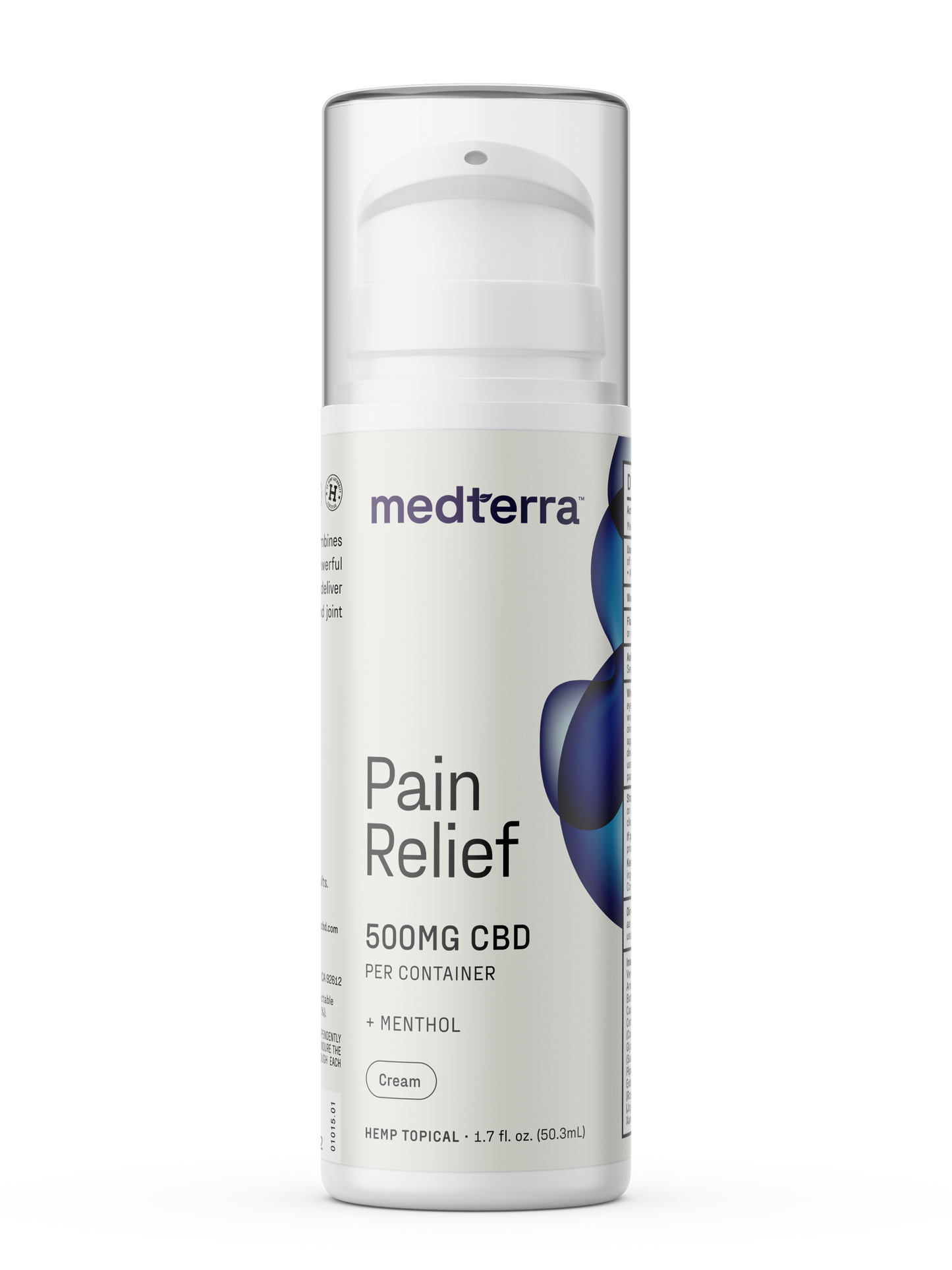 Relieving CBD Cream with Menthol + Arnica- Medterra
