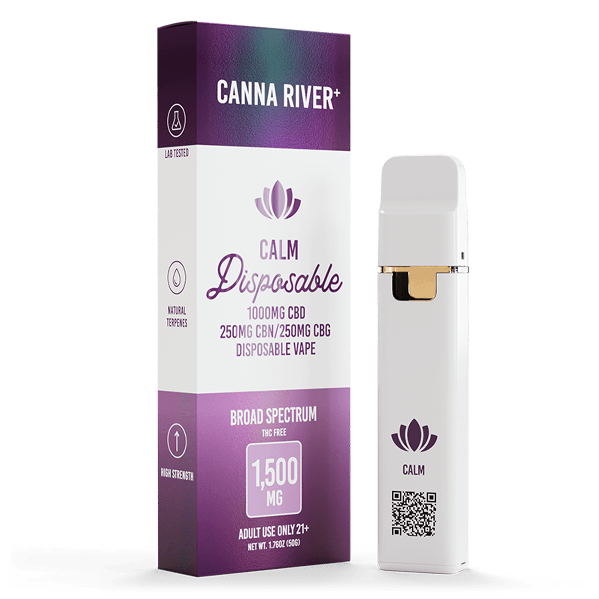 Canna River CBD Calm Disposable