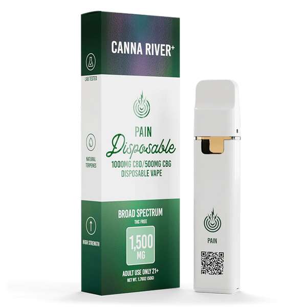 Canna River⁺ CBD Pain Disposable Vape 2g