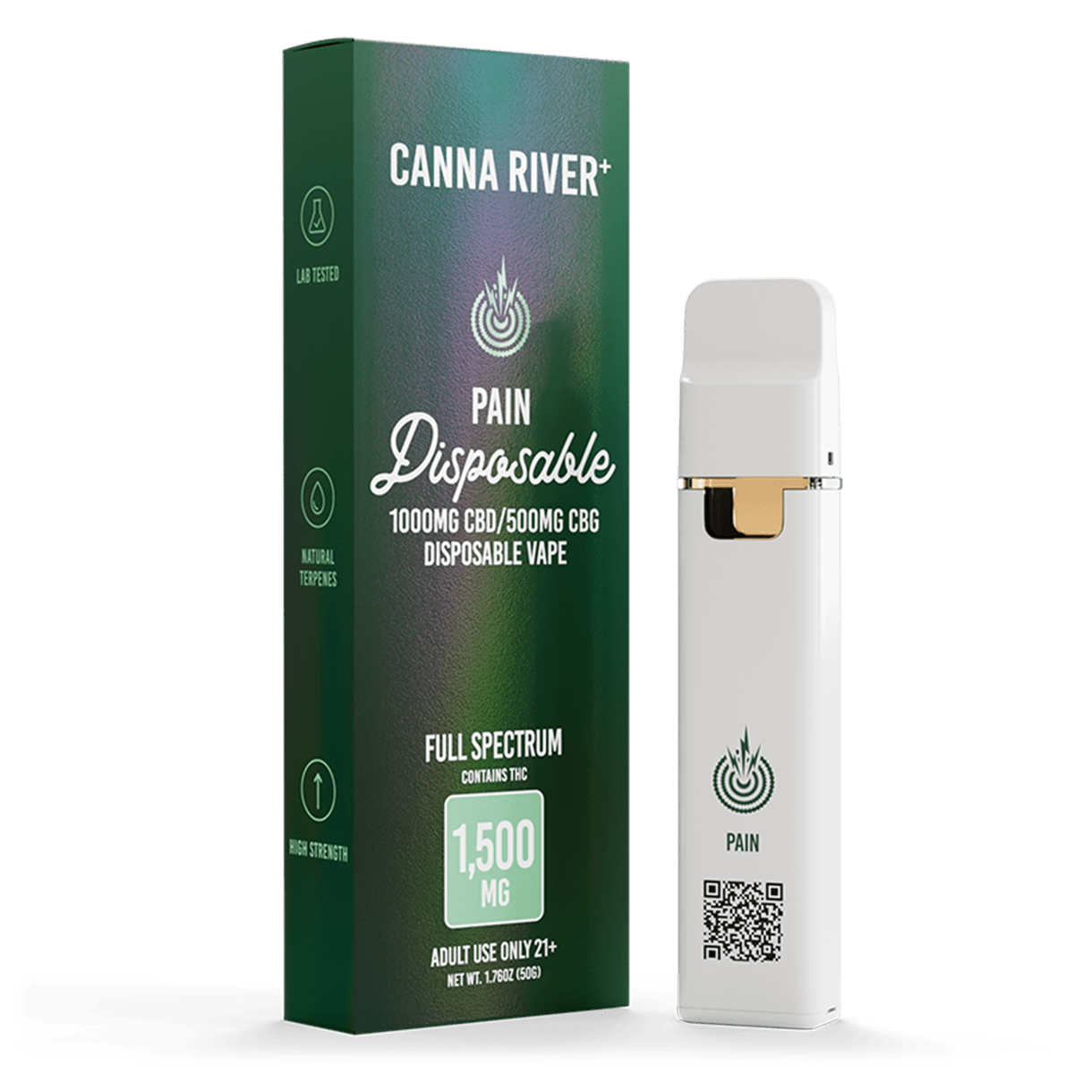 Canna River CBD Pain Disposable