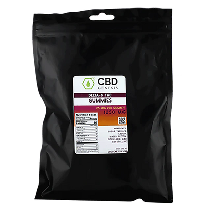 CBD Genesis | Delta 8 THC Gummies 625mg - 2500mg Best Sales Price - Gummies