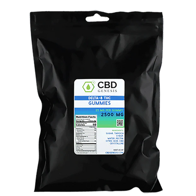 CBD Genesis | Delta 8 THC Gummies 625mg - 2500mg Best Sales Price - Gummies