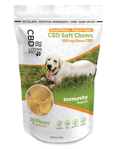 CBD Living | CBD Dog Chews 50mg - 300mg Best Sales Price - Pet CBD