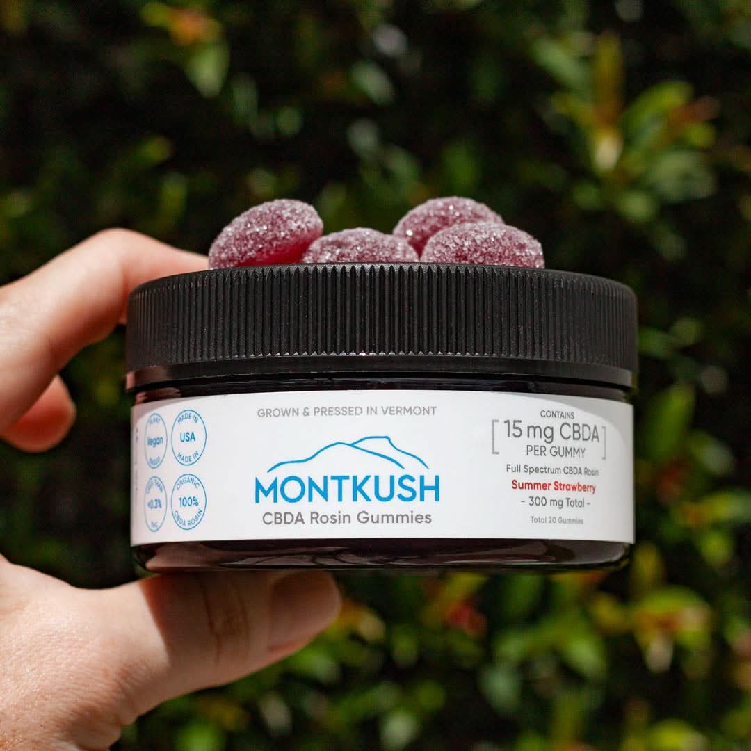 Pure Full Spectrum CBDA Rosin Gummies