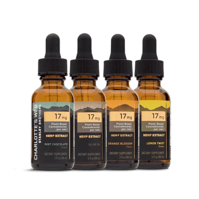 CBD Sample: 17mg CBD Oil Sampler | Charlotte's Web Best Sales Price - Tincture Oil