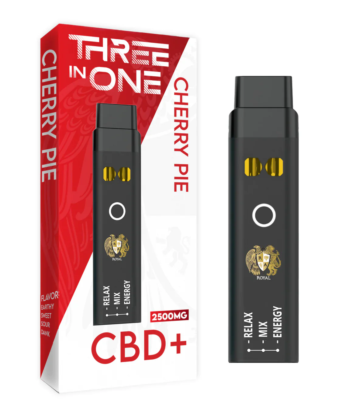 RA Royal CBD | CBD Three Strains In One Disposable Vape - 2500mg Best Sales Price - Vape Pens