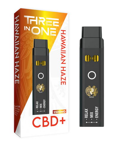 RA Royal CBD | CBD Three Strains In One Disposable Vape - 2500mg Best Sales Price - Vape Pens