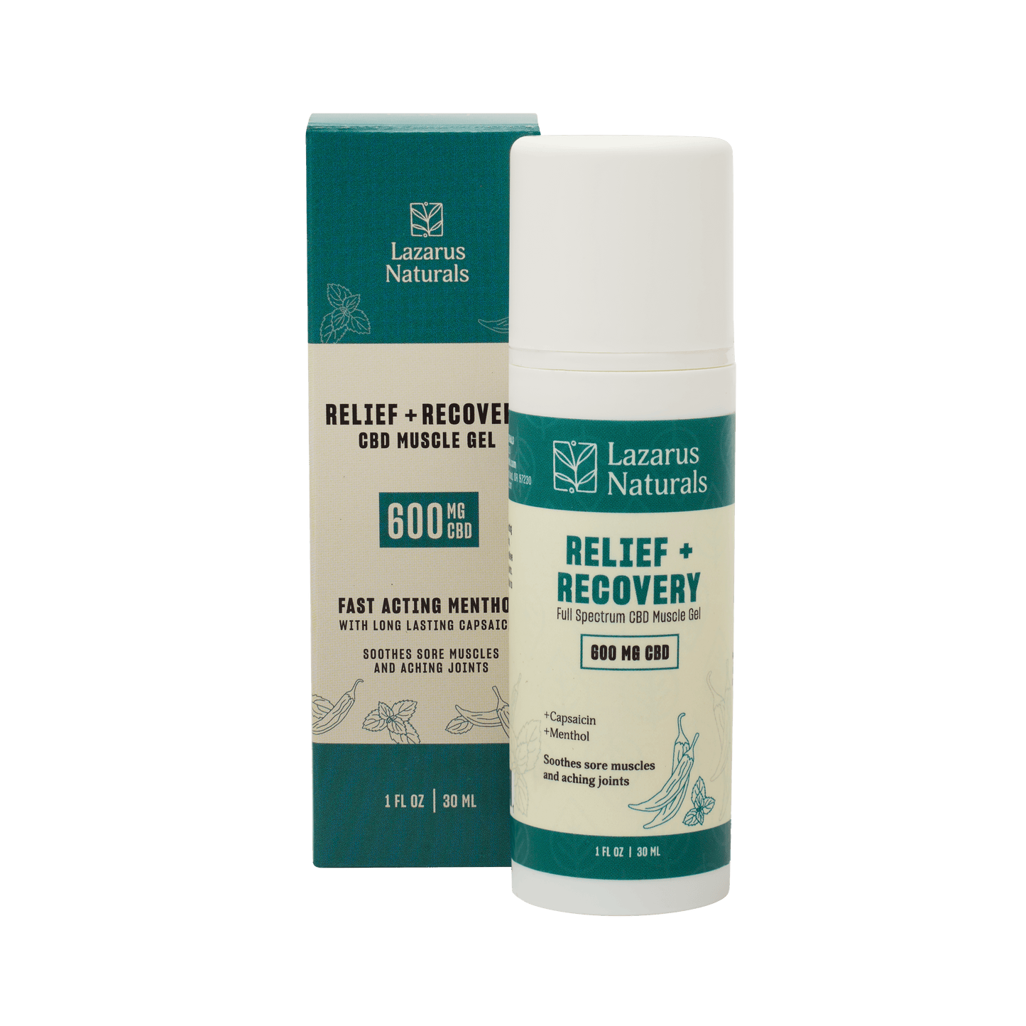 Lazarus Naturals Sports & Pain Management Bundle