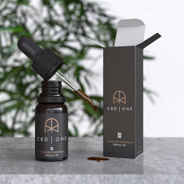 CBD One 20% CBD Oil [2000mg CBD] Best Sales Price - Tincture Oil
