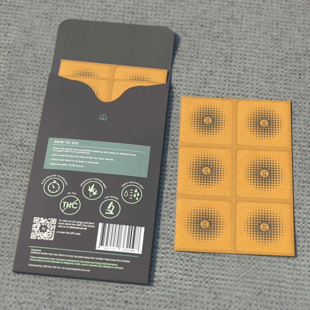 CBD One 15mg CBD Patches Best Sales Price - Topicals