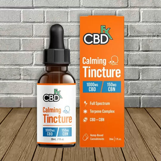 CBDfx Calming Blend CBD + CBN Drops