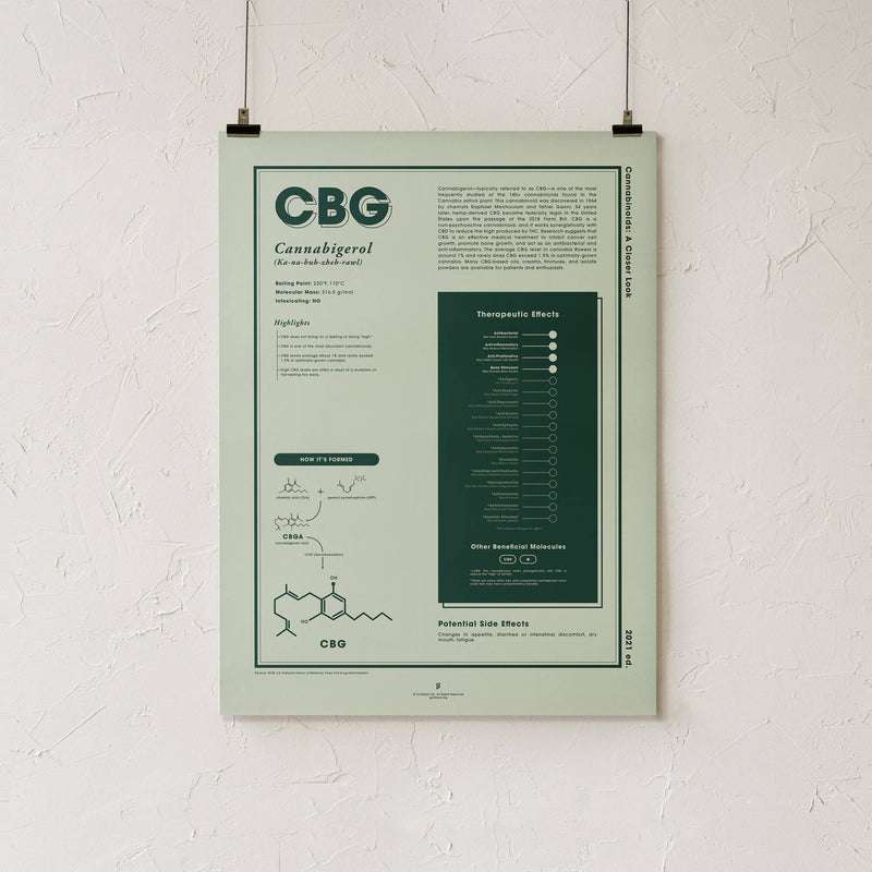 GoldLeaf CBG: A Closer Look Print Best Sales Price - Art Prints