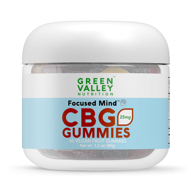 Focused Mind™ CBG Gummies 750mg Jar Best Sales Price - Gummies