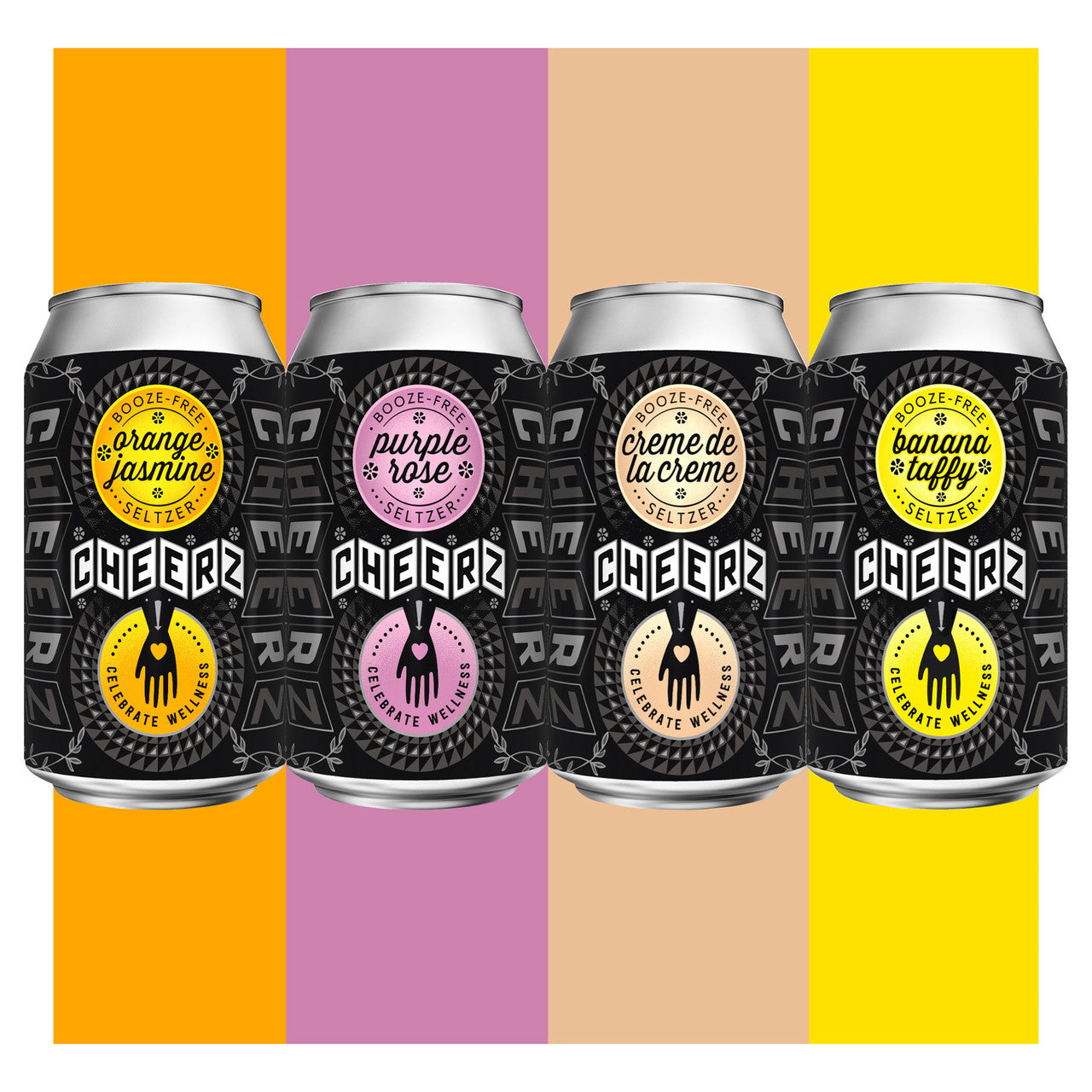 Mighty Kind Drinks: Cheerz Seltzer Sampler Pack Best Sales Price - Edibles