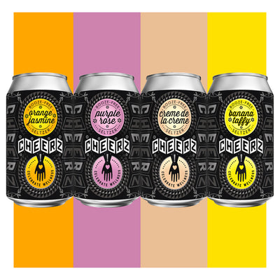 Mighty Kind Drinks: Cheerz Seltzer Sampler Pack Best Sales Price - Edibles