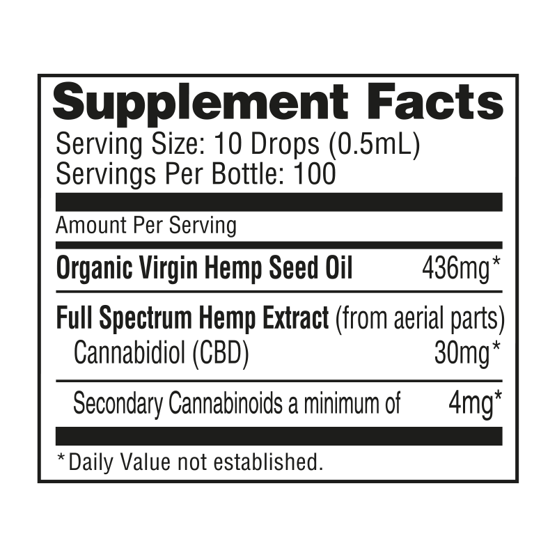 Nuleaf Naturals - CBD Tincture Full Spectrum Extract Oil