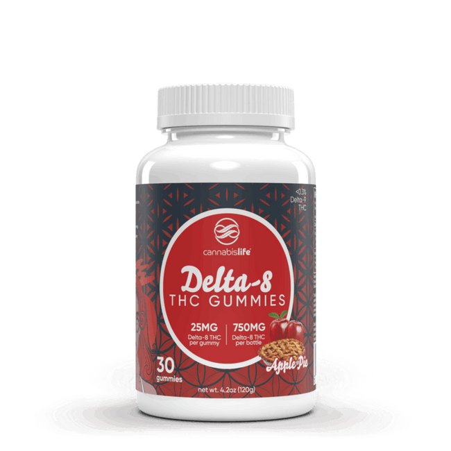 Apple Pie Delta 8 Gummies 30ct 750mg