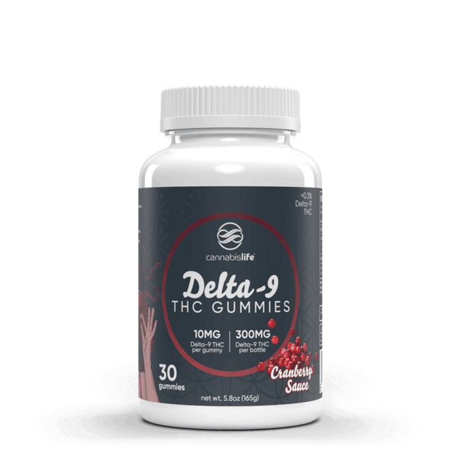 Cranberry Sauce Delta 9 Gummies 30ct 300mg Best Sales Price - Gummies
