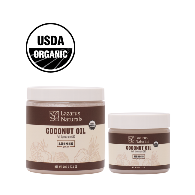 Lazarus Naturals ORGANIC CBD COCONUT OIL