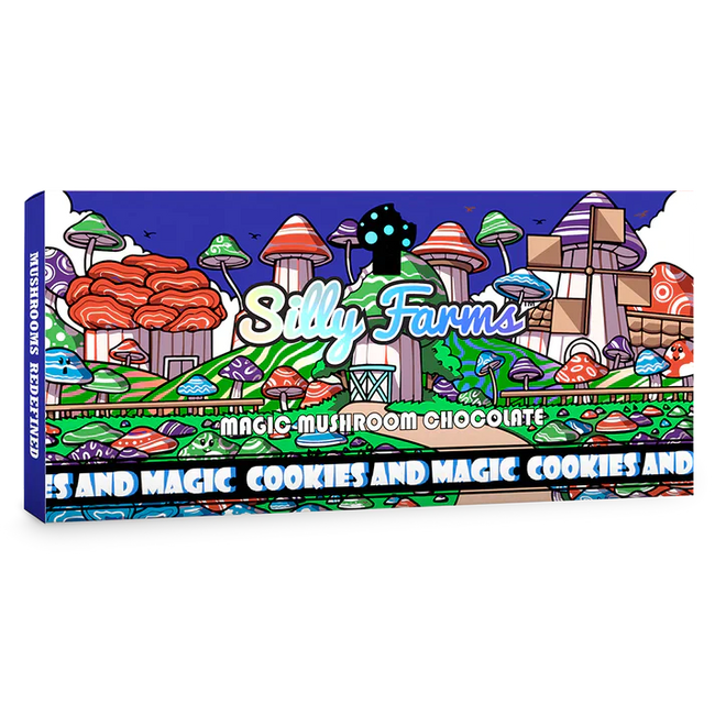 Silly Farms Magic Mushroom Chocolate Bar Best Sales Price - Gummies