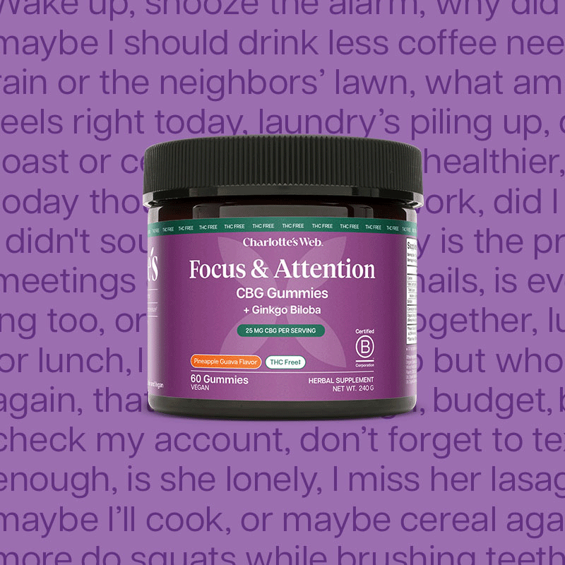 Focus & Attention CBG Gummy
