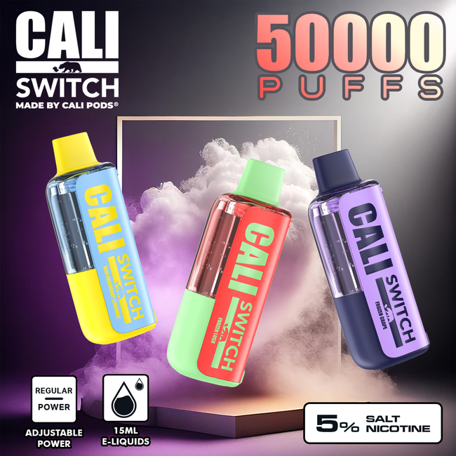 Cali Switch 50K Pre-filled Replacement Pod (Pack of 1)