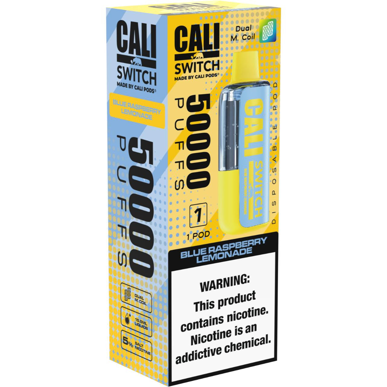 Cali Switch 50K Pre-filled Replacement Pod (Pack of 1)