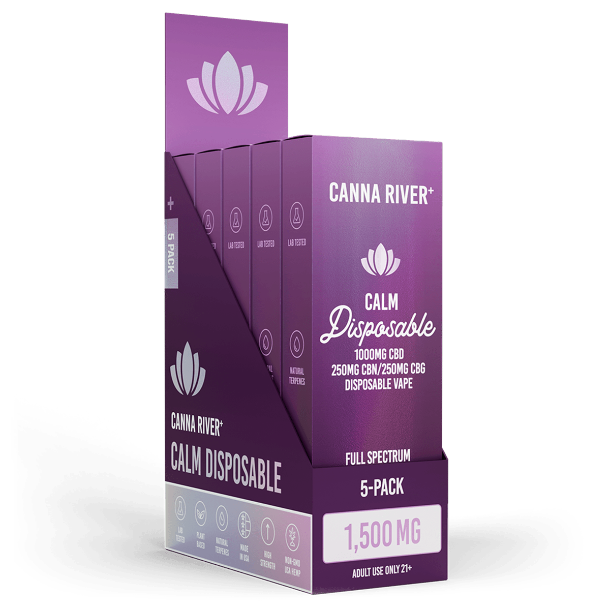 Canna River CBD Calm Disposable