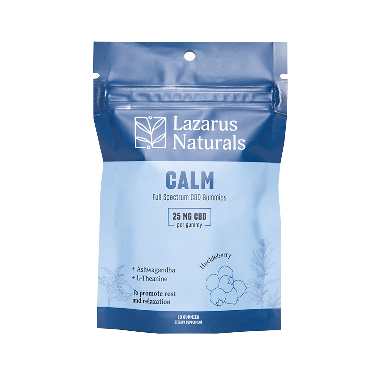 Lazarus Naturals CBD GUMMIES, CALM